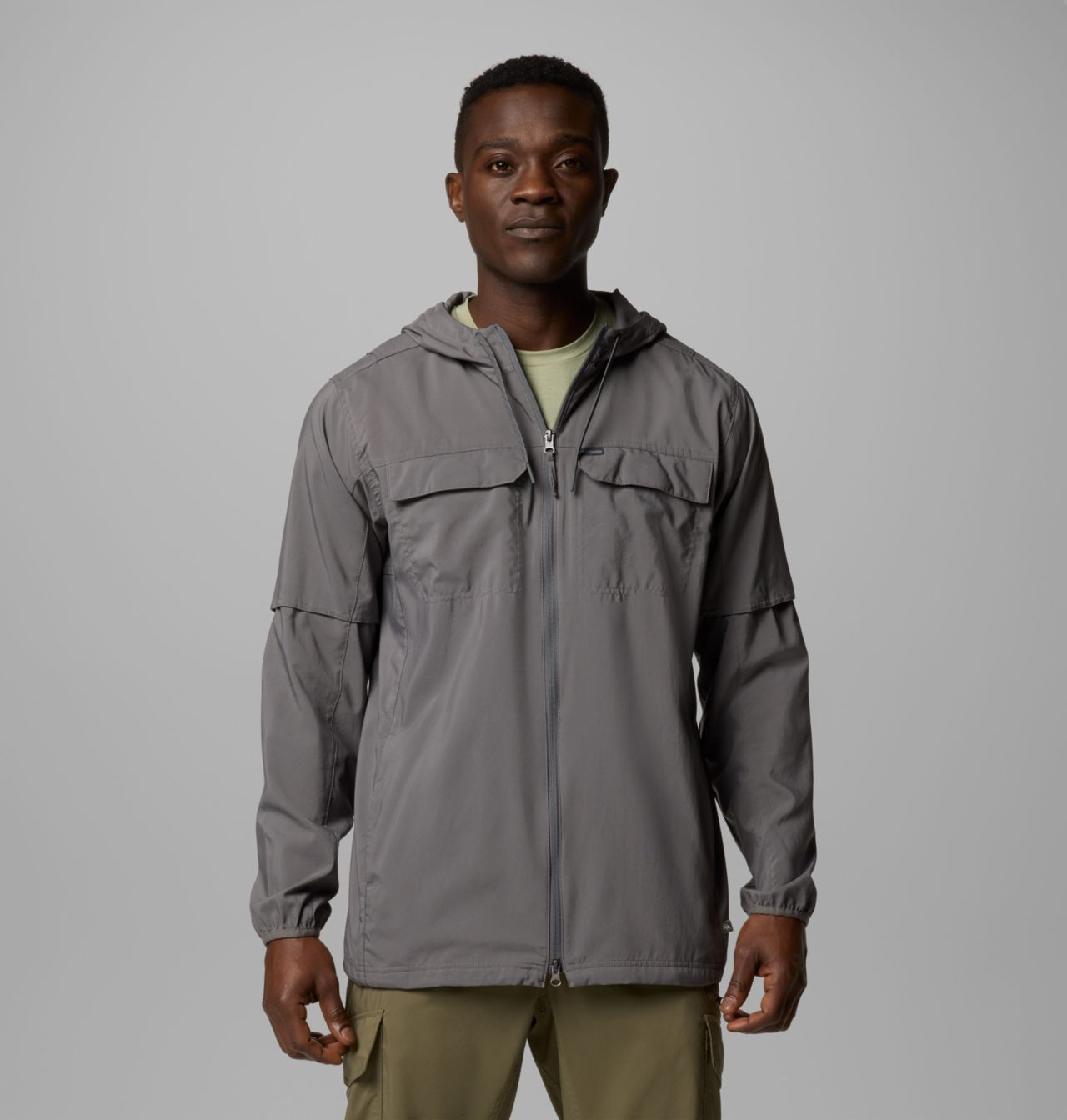 Men's Skien Valley™ Hooded Long Sleeve Shirt 1