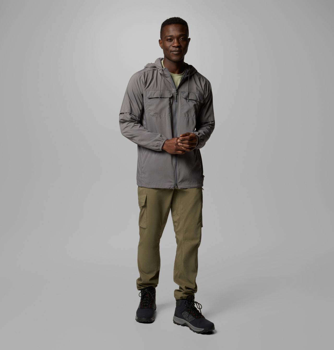 Men's Skien Valley™ Hooded Long Sleeve Shirt 2