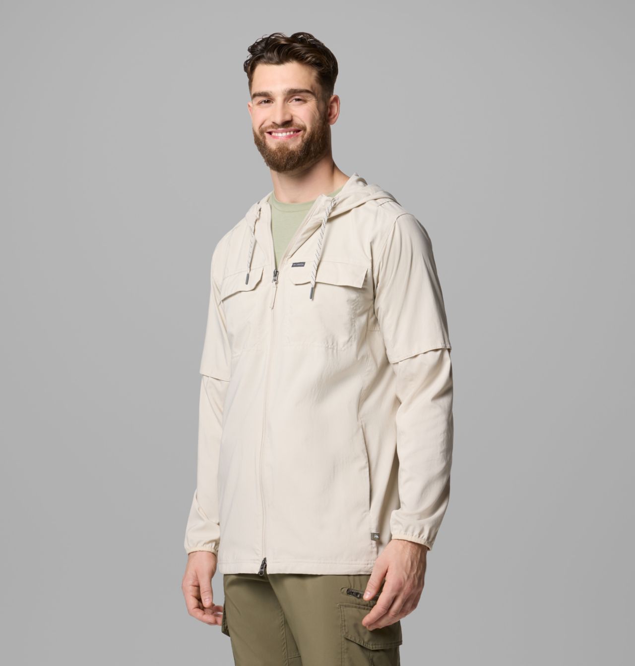 Men's Skien Valley™ Hooded Long Sleeve Shirt | 278 | L 4