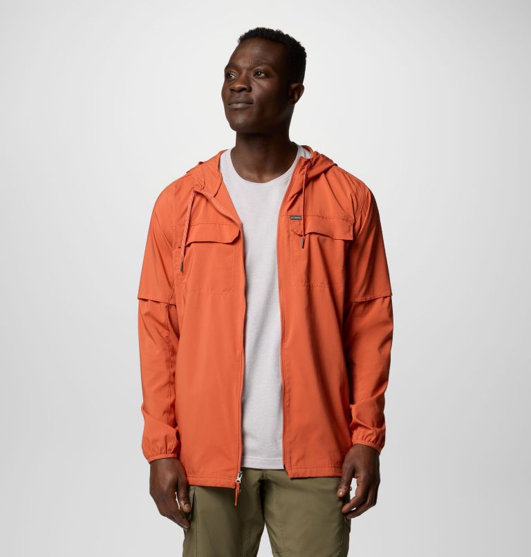 Men's Skien Valley Hooded Long Sleeve Shirt, Color: Tuscan, image 10