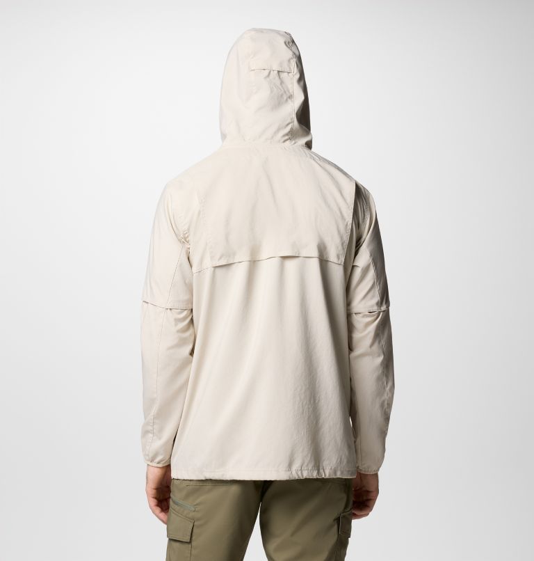 Men's Skien Valley Hooded Light Jacket, Color: Dark Stone, image 2