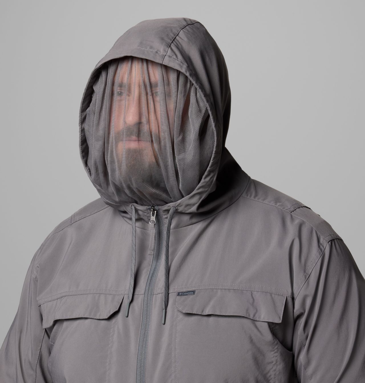 Men's Skien Valley™ Hooded Long Sleeve Shirt - Big 7