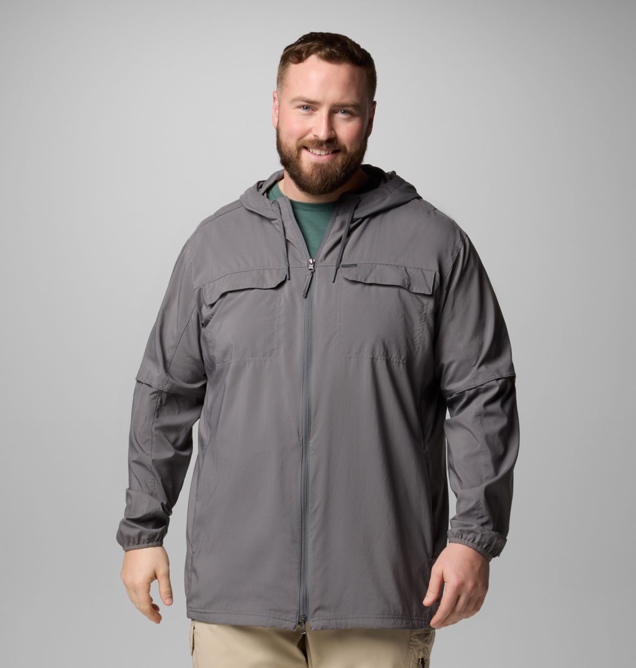 Men's Skien Valley™ Hooded Long Sleeve Shirt - Big 1