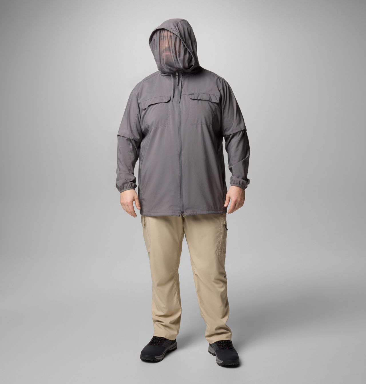 Men's Skien Valley™ Hooded Long Sleeve Shirt - Big 2
