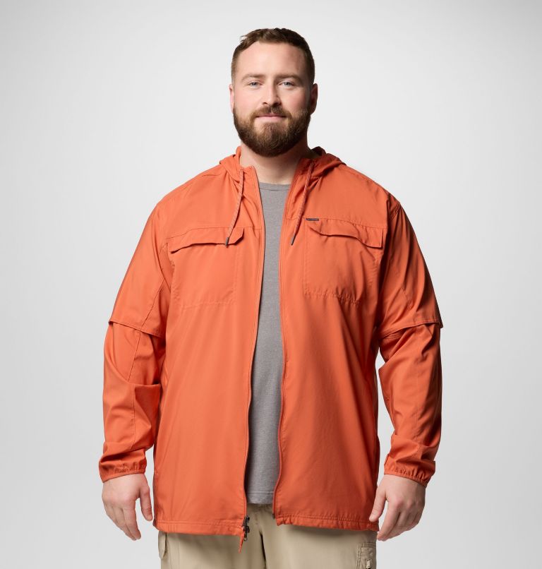 Men's Skien Valley Hooded Long Sleeve Shirt - Big, Color: Tuscan, image 12