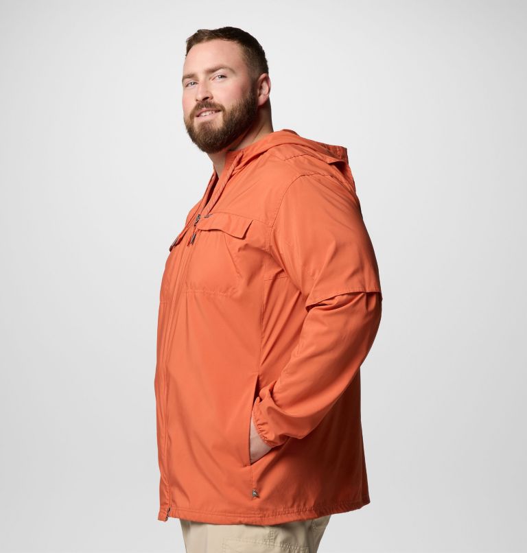 Men's Skien Valley Hooded Long Sleeve Shirt - Big, Color: Tuscan, image 4