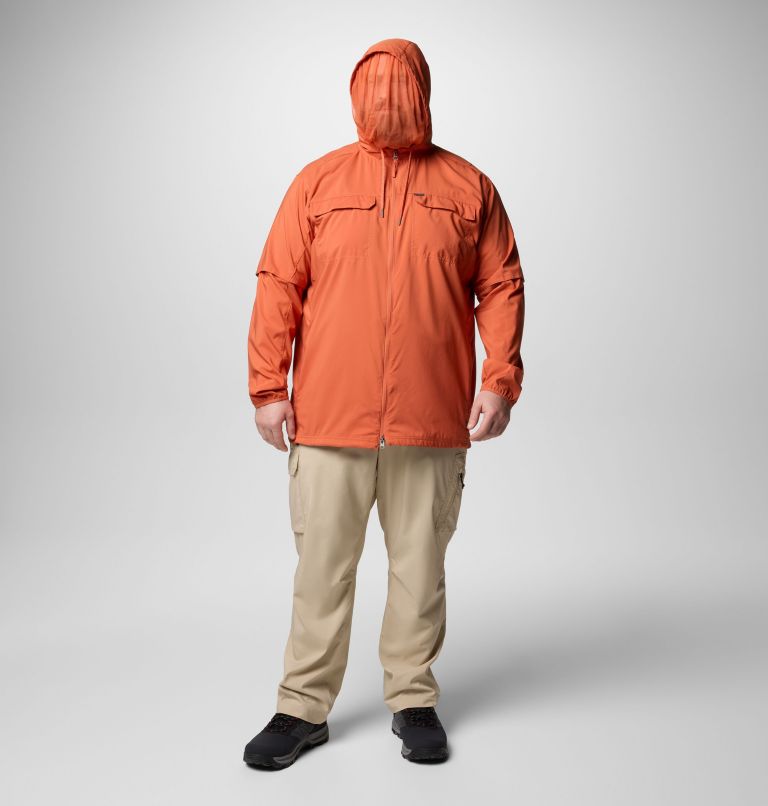 Men's Skien Valley Hooded Long Sleeve Shirt - Big, Color: Tuscan, image 2
