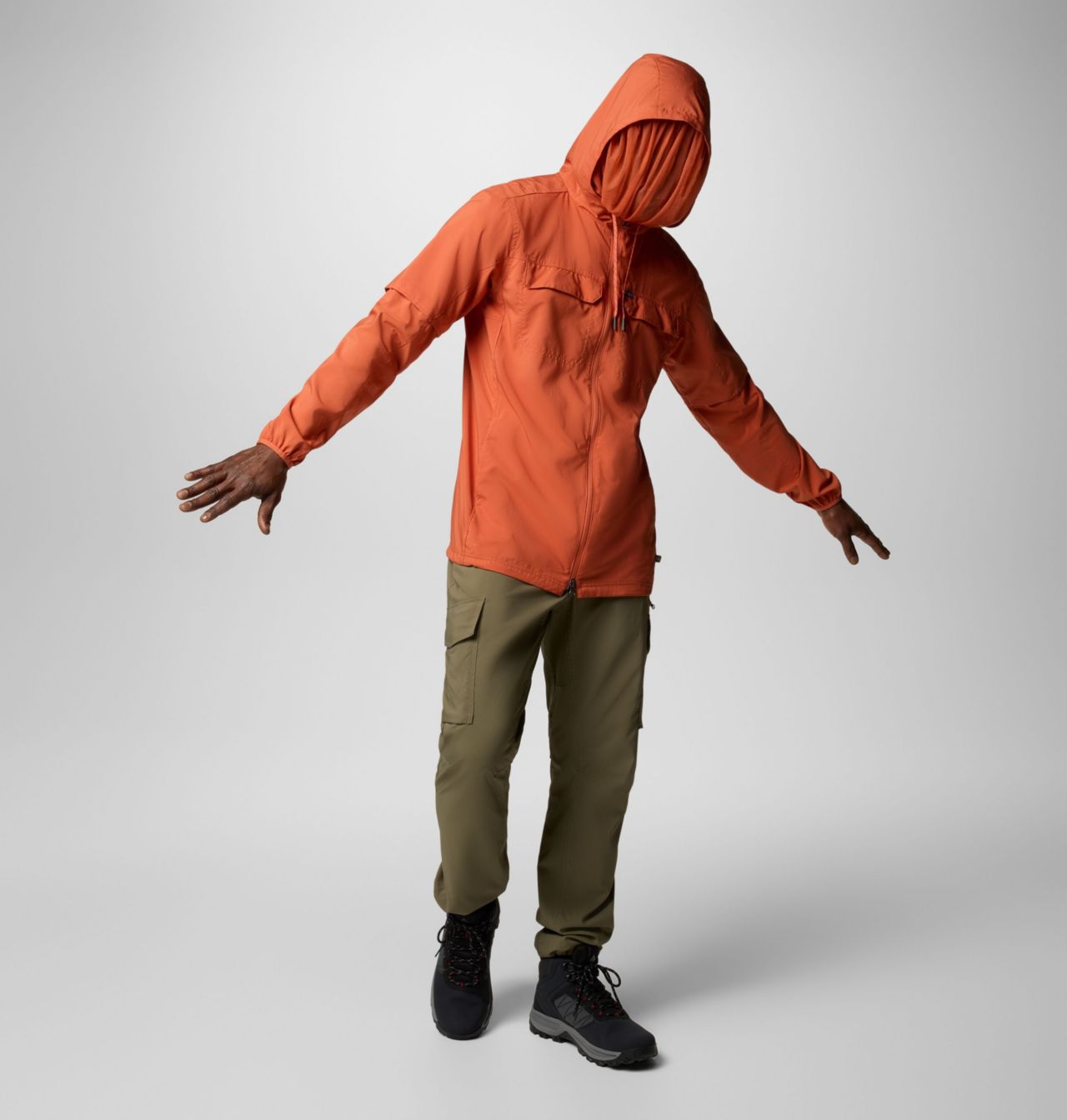 Men's Skien Valley™ Hooded Long Sleeve Shirt - Tall 2