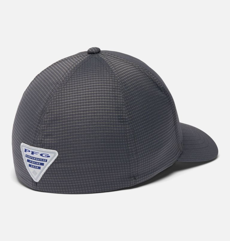 PFG Island Angler Stretch Fit Ball Cap, Color: Shark, PFG Tag, image 2