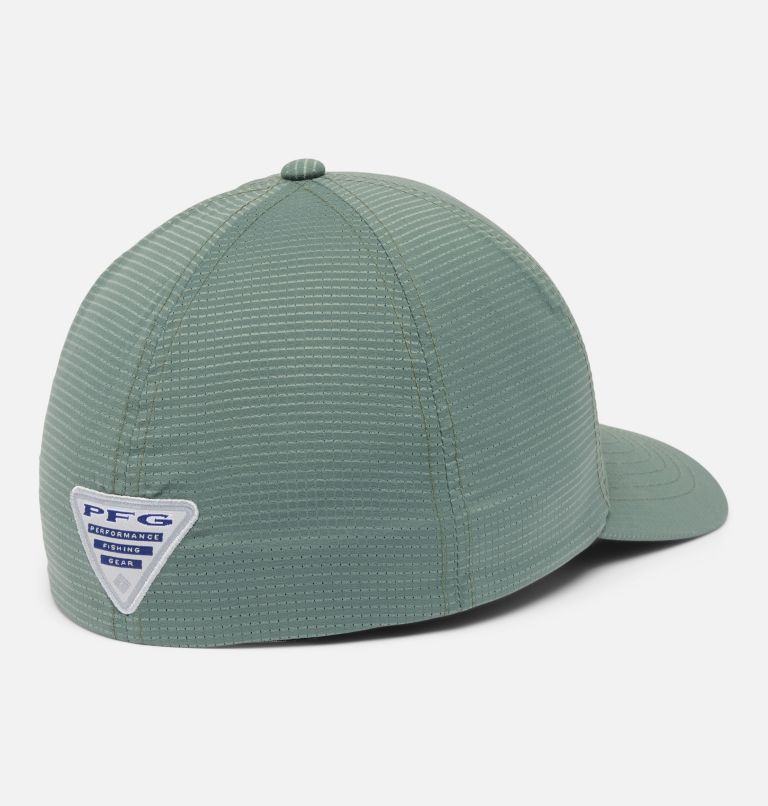 PFG Island Angler Stretch Fit Ball Cap, Color: Cypress, Freshwater Diamond, image 2