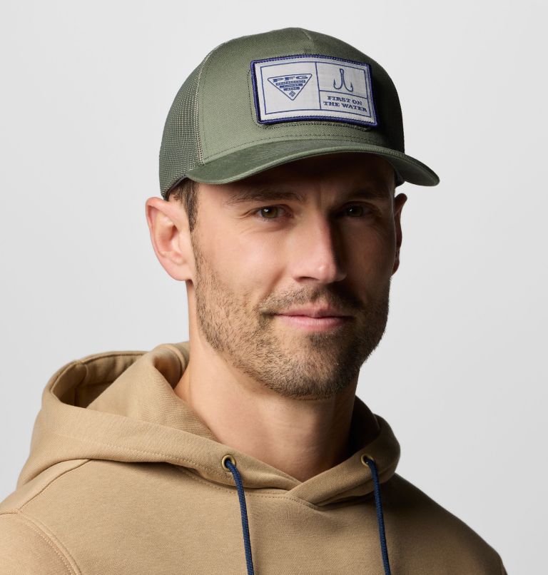 PFG Cast 'n Hook Snap Back Ball Cap, Color: Cypress, image 3