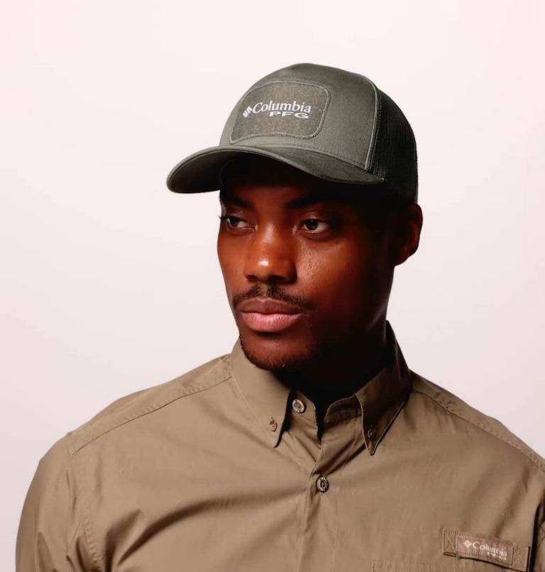 PFG Cast 'n Hook Snap Back Ball Cap, Color: Cypress