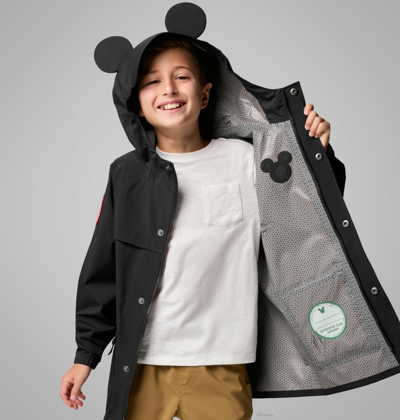 Kids' CSC x Disney Mickey Mouse Ibex™ Rain Shell 5