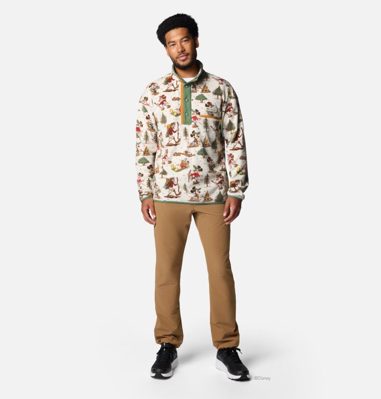 Polaire Semi-boutonnée CSC x Disney Mickey et Friends Homme, Color: Light Sand, image 5
