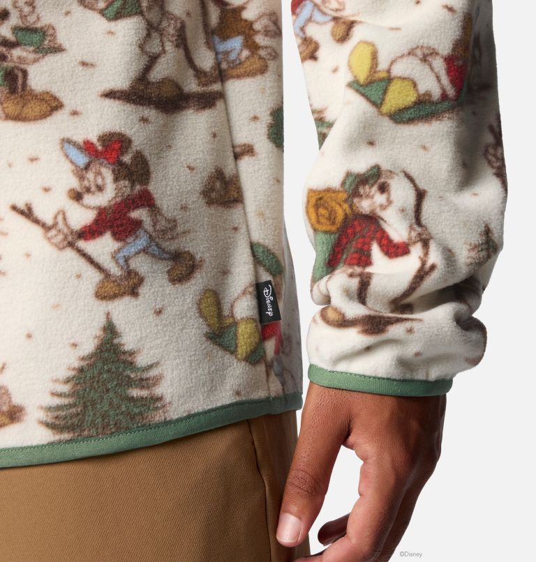 Polaire Semi-boutonnée CSC x Disney Mickey et Friends Homme, Color: Light Sand, image 9