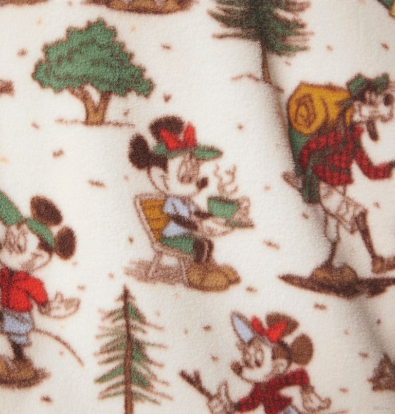 Forro polar con cierre medio CSC x Disney Mickey y Friends para mujer, Color: Light Sand, image 8
