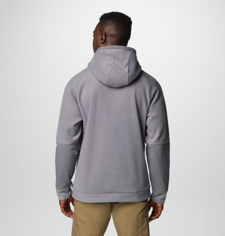 Men's Hunterdon II Fleece Hoodie, Color: City Grey, image 2