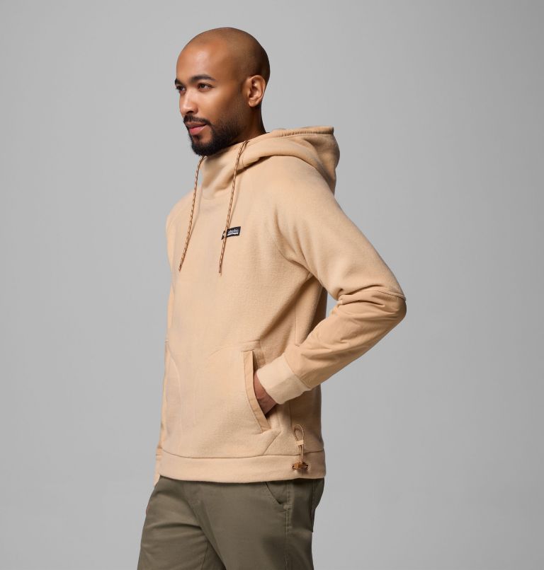 Men's Hunterdon II Fleece Hoodie, Color: Canoe, image 4