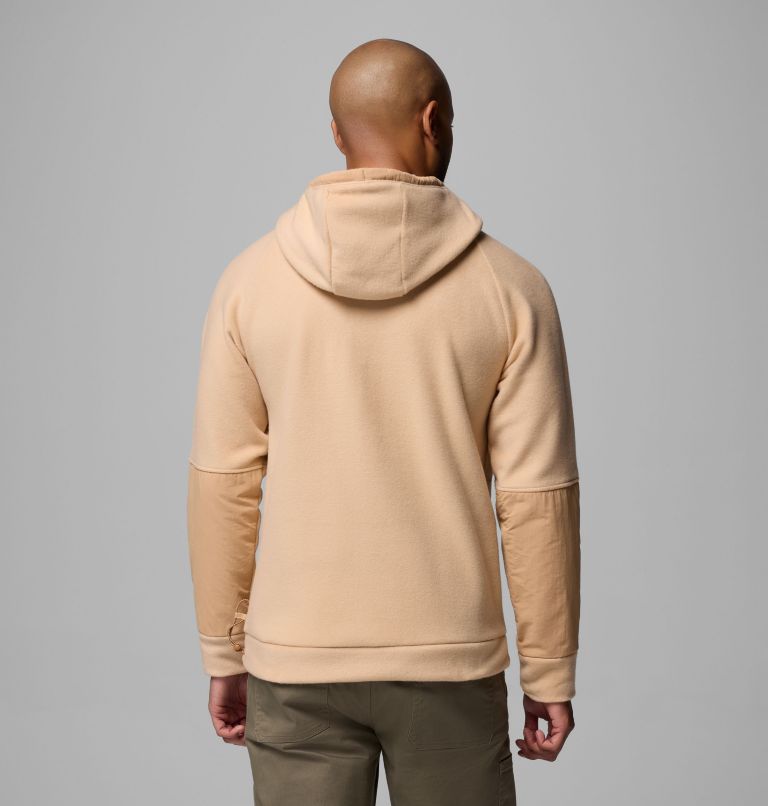 Men's Hunterdon II Fleece Hoodie, Color: Canoe, image 3