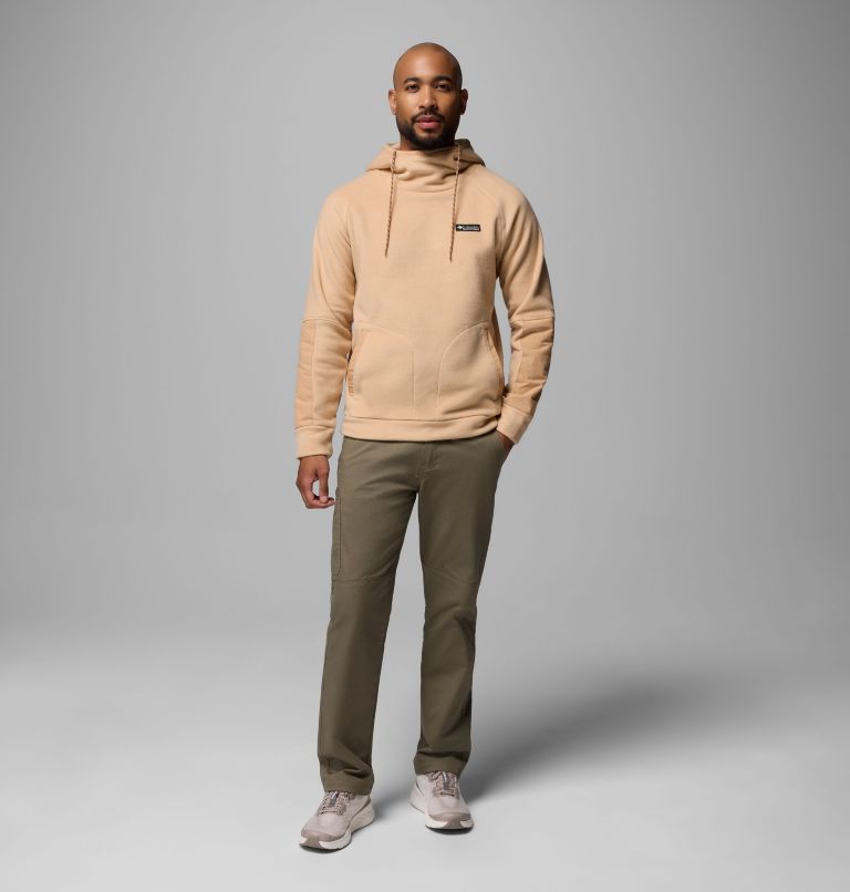 Men's Hunterdon II Fleece Hoodie, Color: Canoe, image 2