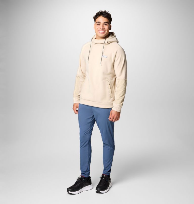 Men's Hunterdon II Fleece Hoodie, Color: Ancient Fossil, image 3