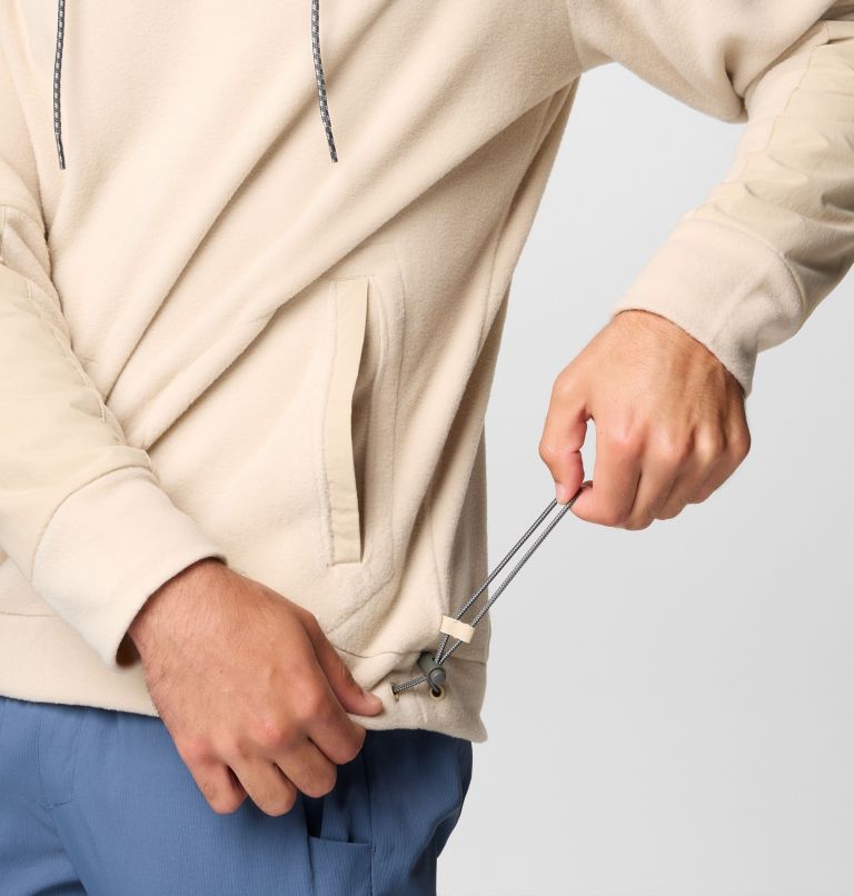 Men's Hunterdon II Fleece Hoodie, Color: Ancient Fossil, image 6