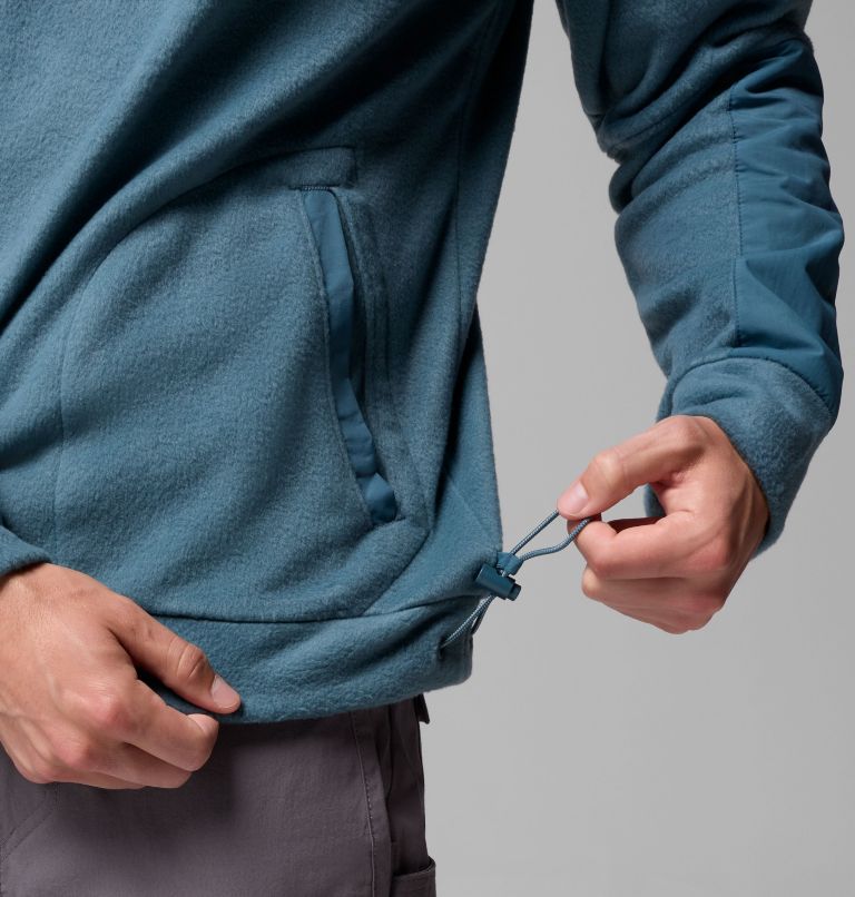 Men's Hunterdon II Fleece Hoodie, Color: Everblue, image 6