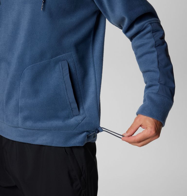 Men's Hunterdon II Fleece Hoodie, Color: Dark Mountain, image 6