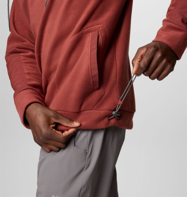Men's Hunterdon II Fleece Hoodie, Color: Spice, image 6