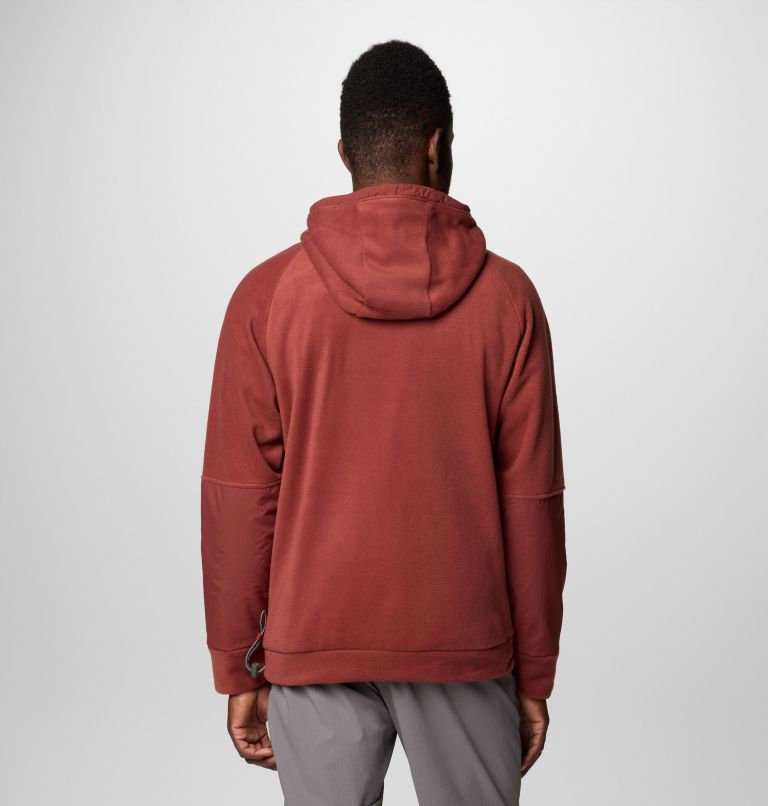 Men's Hunterdon II Fleece Hoodie, Color: Spice, image 2