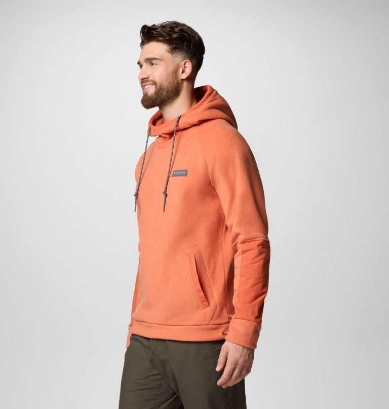 Men's Hunterdon II Fleece Hoodie, Color: Tuscan, image 4