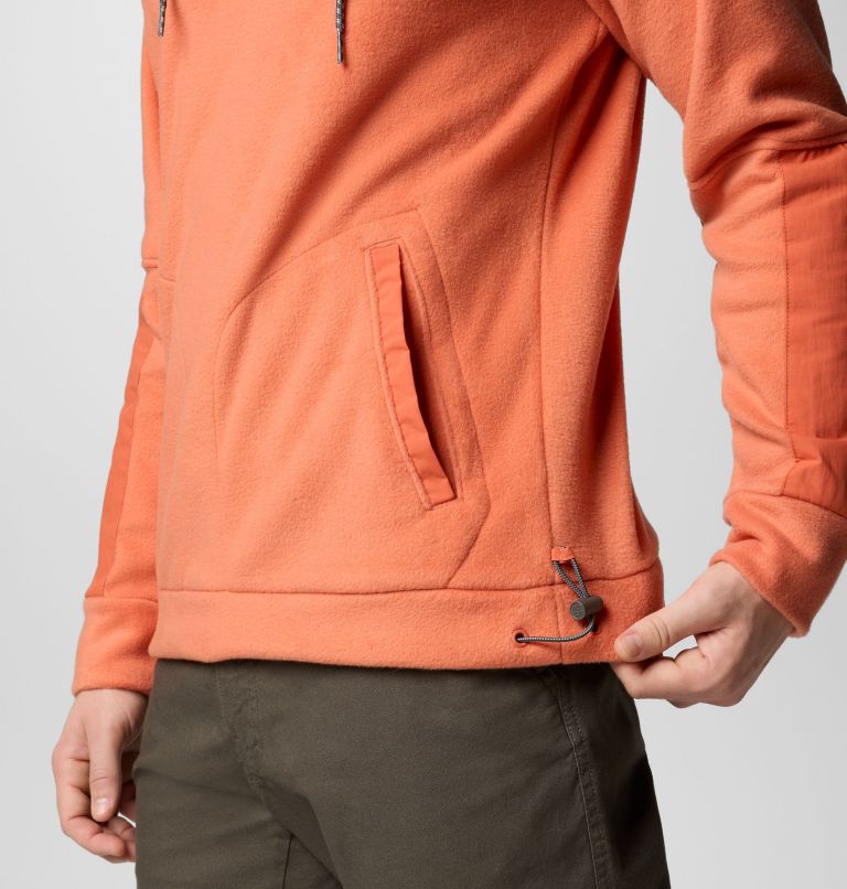 Men's Hunterdon II Fleece Hoodie, Color: Tuscan, image 6