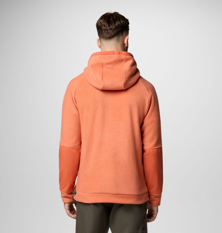 Men's Hunterdon II Fleece Hoodie, Color: Tuscan, image 3