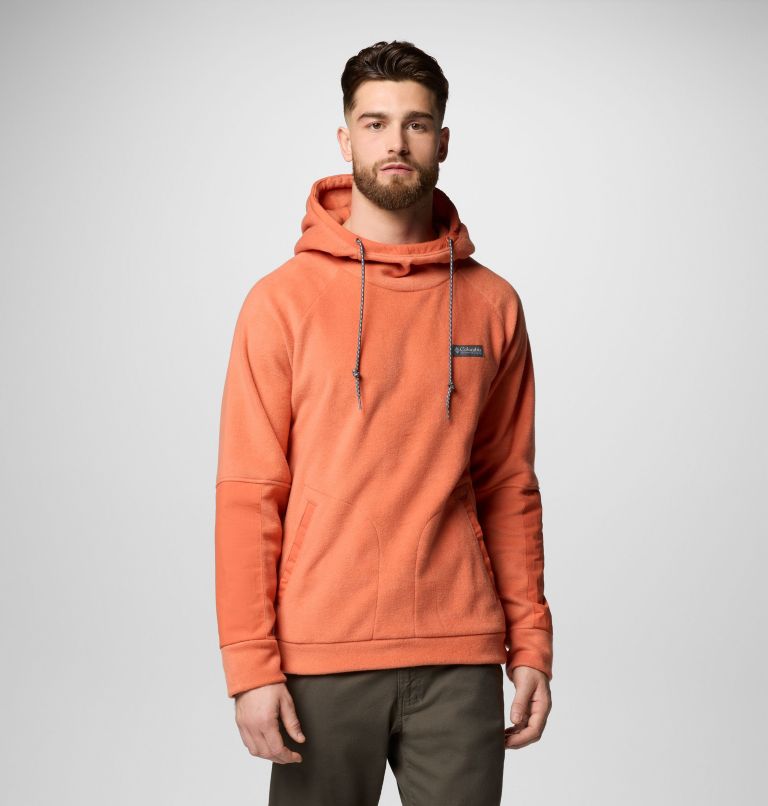 Men's Hunterdon II Fleece Hoodie, Color: Tuscan, image 1