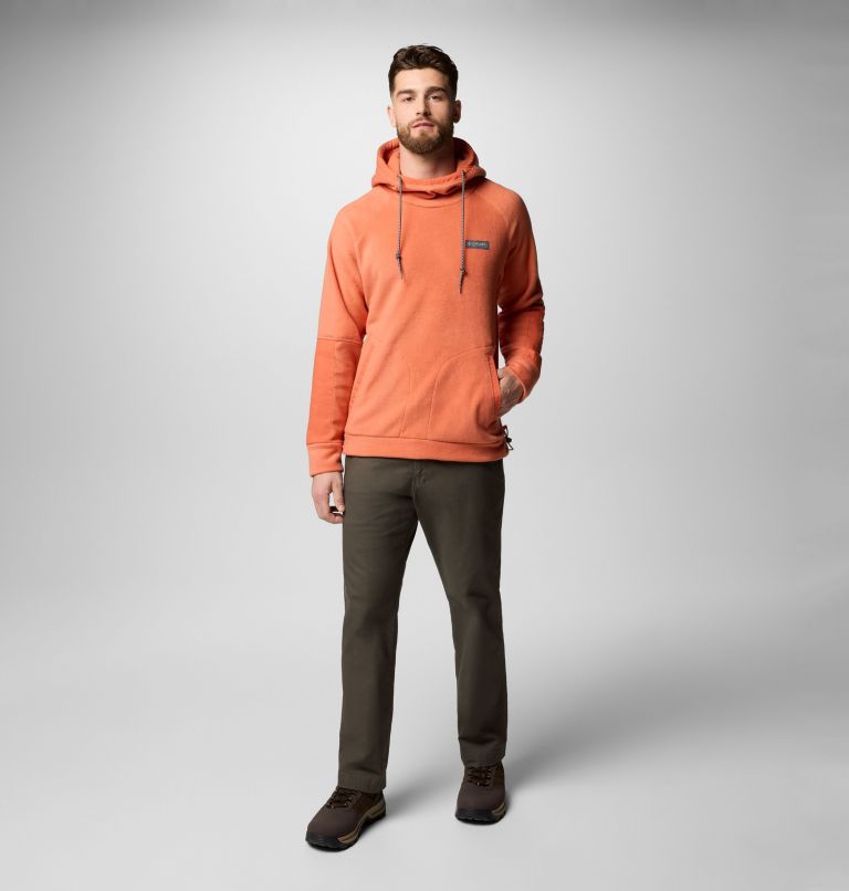 Men's Hunterdon II Fleece Hoodie, Color: Tuscan, image 2