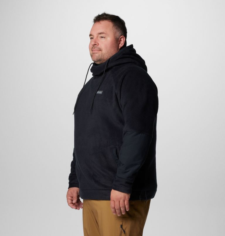 Men's Hunterdon II Fleece Hoodie - Big, Color: Black, image 4