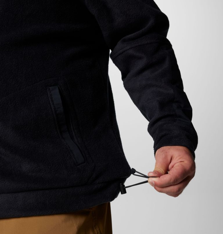 Men's Hunterdon II Fleece Hoodie - Big, Color: Black, image 6