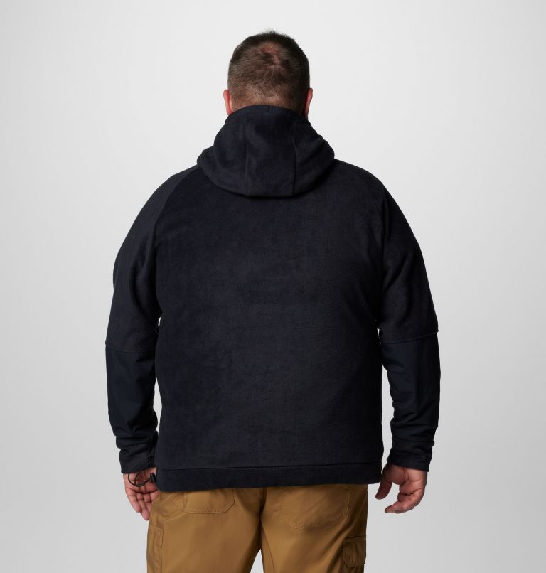 Men's Hunterdon II Fleece Hoodie - Big, Color: Black, image 2