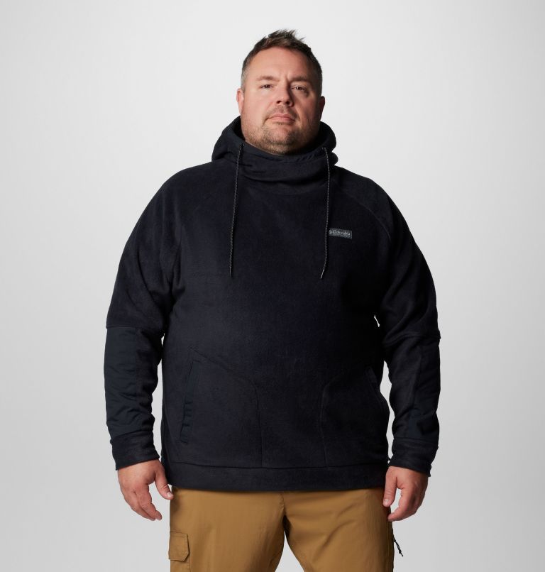 Men's Hunterdon II Fleece Hoodie - Big, Color: Black, image 1