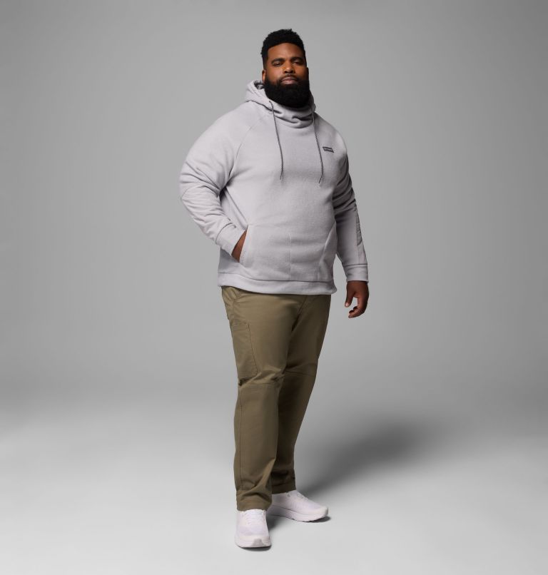 Men's Hunterdon II Fleece Hoodie - Big, Color: Columbia Grey, image 2