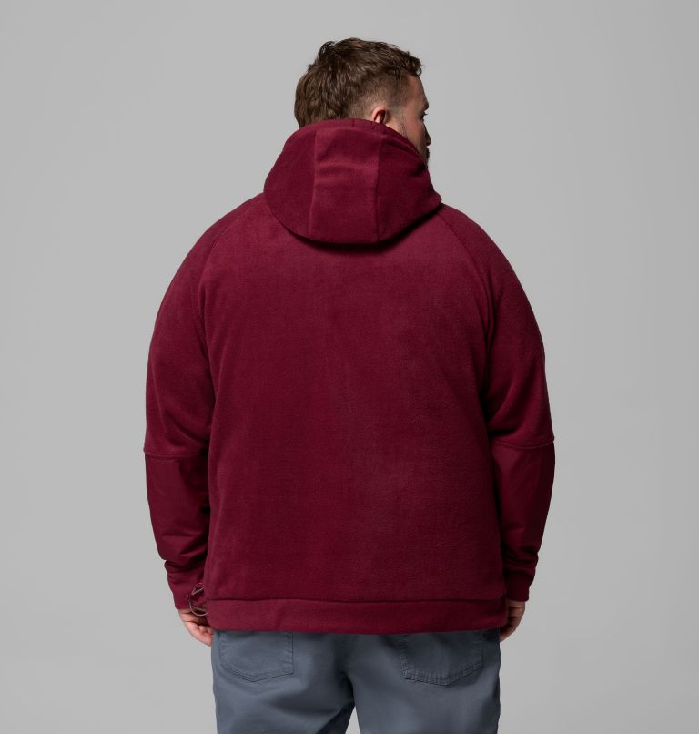 Men's Hunterdon II Fleece Hoodie - Big, Color: Rich Wine, image 3
