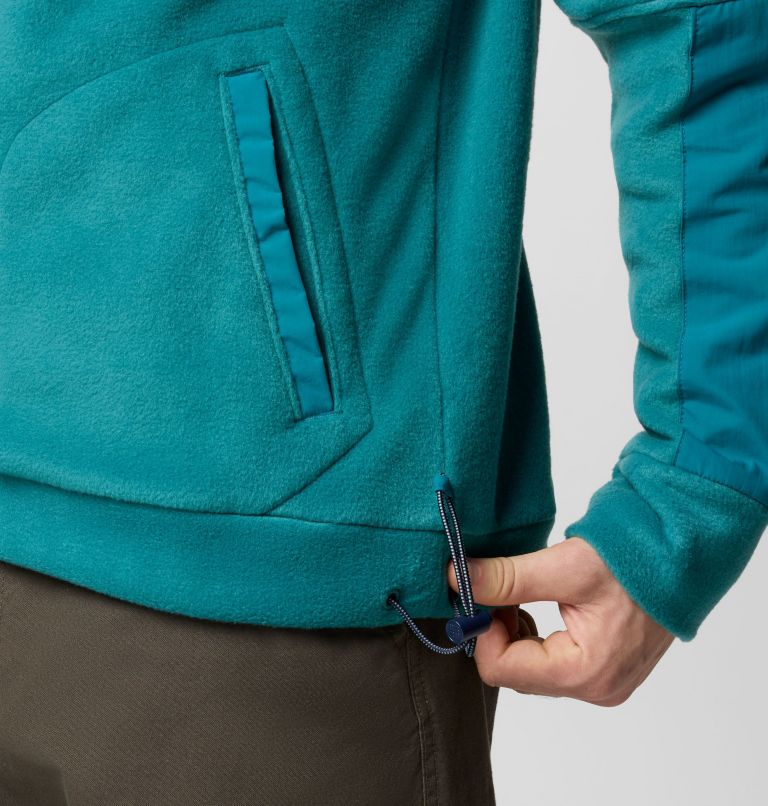 Men's Hunterdon II Fleece Hoodie - Tall, Color: River Blue, image 6