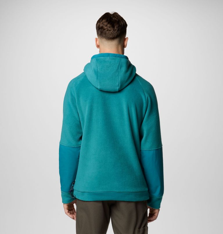 Men's Hunterdon II Fleece Hoodie - Tall, Color: River Blue, image 3