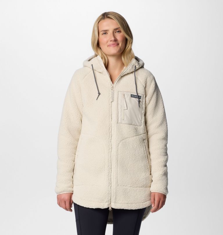 Sherpa lined womens winter coat online