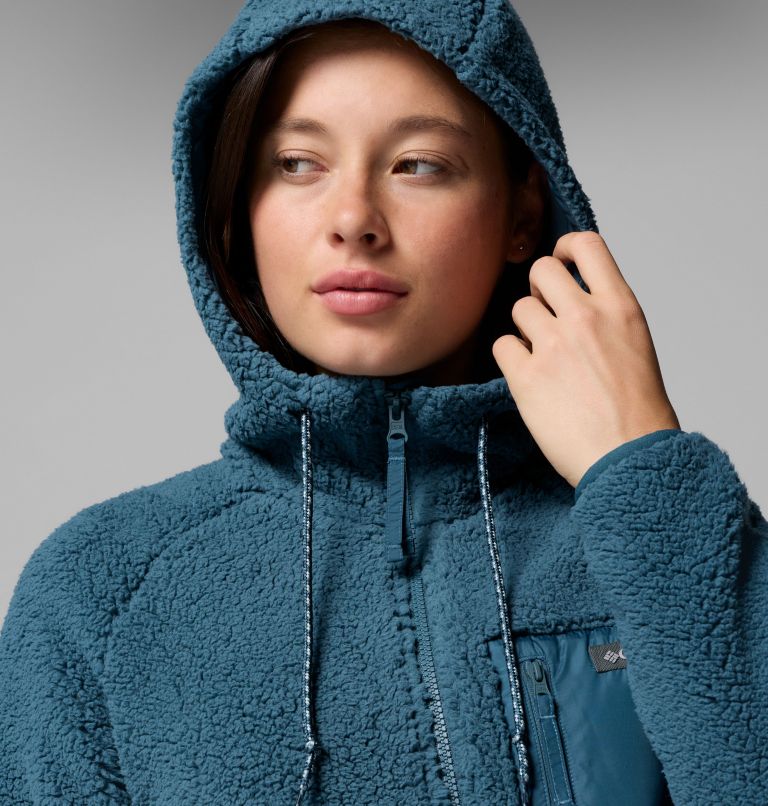 Chandail à capuchon avec fermeture éclair pleine longueur Winter Warmth pour femmes, Color: Everblue, image 6