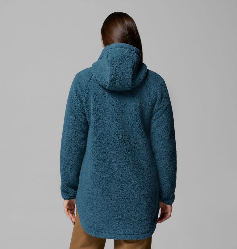 Chandail à capuchon avec fermeture éclair pleine longueur Winter Warmth pour femmes, Color: Everblue, image 3
