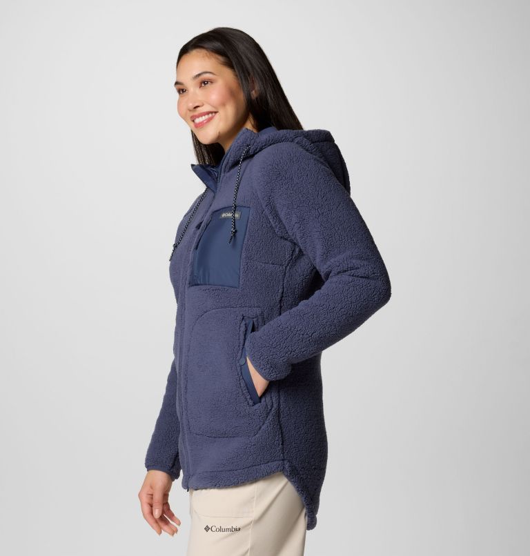 Women's Winter Warmth Full Zip Hoodie, Color: Nocturnal, image 4