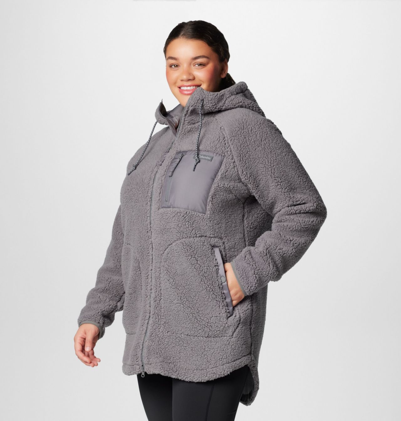 Women's Winter Warmth™ Full Zip Hoodie - Plus Size | 023 | 1X 4