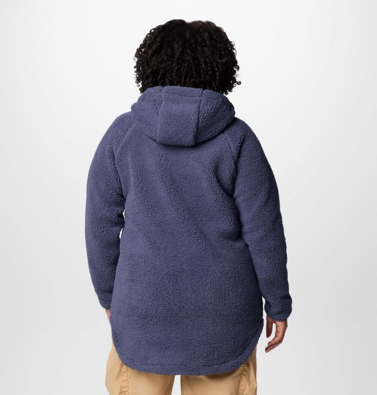 Women's Winter Warmth Full Zip Hoodie - Plus Size, Color: Nocturnal, image 2