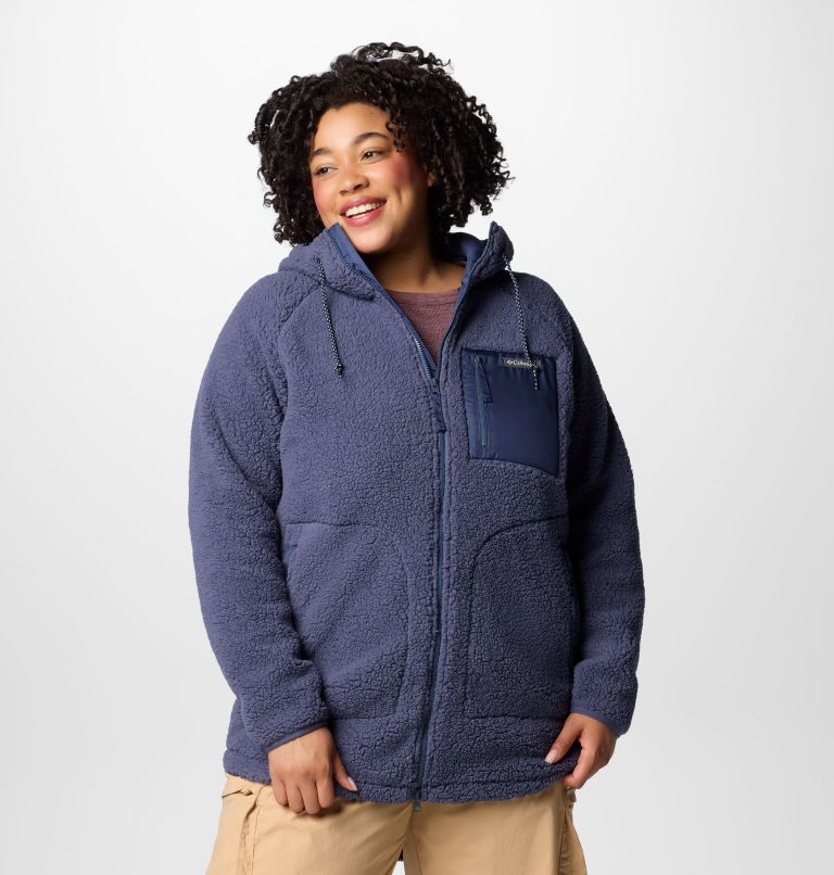 Women s Winter Warmth Full Zip Hoodie Plus Size